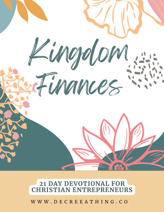 Kingdom Finances Journal & Affirmation Cards Set